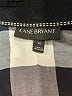 Lane Bryant Checkered-gingham Gray Long Sleeve Button-Down Shirt Size 20 - photo 7