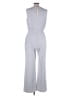 Scoop Solid Gray Jumpsuit Size M - photo 2