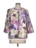 TanJay 100% Polyester Print Purple Jacket Size 10 - photo 1