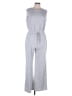 Scoop Solid Gray Jumpsuit Size M - photo 1