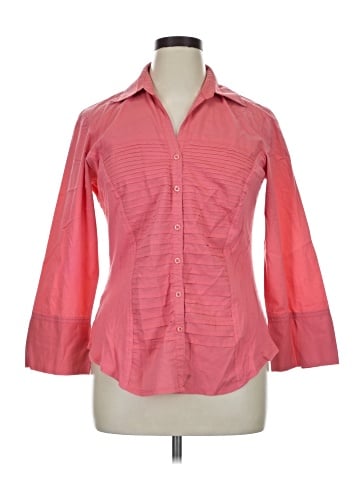 Zac & Rachel 3/4 Sleeve Button-Down Shirt (view 1)