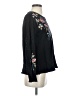 Johnny Was 100% Cotton Black Pullover Sweater Size XS - photo 4