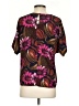 Nicola 100% Polyester Brown Short Sleeve Blouse Size S - photo 2