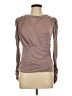 LNA Brown Long Sleeve Top Size L - photo 1