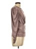 LNA Brown Long Sleeve Top Size L - photo 4