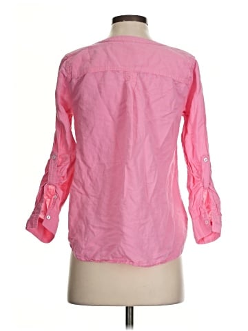Talbots Outlet 3/4 Sleeve Button-Down Shirt (view 2)