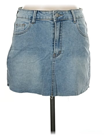 Unbranded Denim Skirt (view 1)
