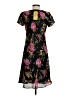 Expressions Floral Black Casual Dress Size S - photo 2
