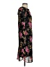Expressions Floral Black Casual Dress Size S - photo 4
