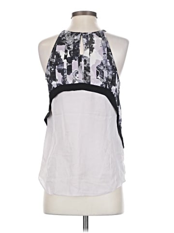 Parker Sleeveless Silk Top (view 2)