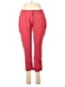 Theory Solid Red Casual Pants Size 6 - photo 1
