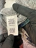 First Love Chevron-herringbone Teal Turtleneck Sweater Size L - photo 8