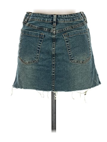 Bebe Denim Skirt (view 2)