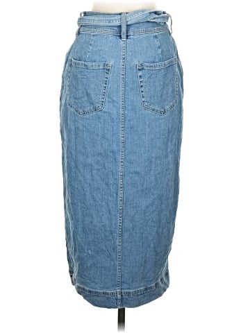 INC International Concepts Denim Skirt (view 2)