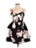 Keepsake Floral Black Cocktail Dress Size S - photo 1