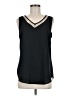 ASOS 100% Polyester Black Sleeveless Blouse Size 8 - photo 1