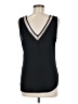ASOS 100% Polyester Black Sleeveless Blouse Size 8 - photo 2