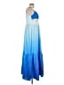 Commense Blue Cocktail Dress Size L - photo 4