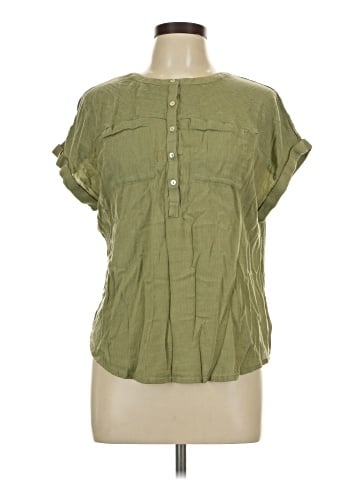Lucky Brand Short Sleeve Blouse (view 1)