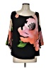 Frank Lyman Design Black 3/4 Sleeve Blouse Size 10 - photo 1