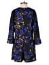 Yumi Kim 100% Polyester Print Blue Romper Size S - photo 2