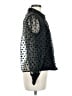 MNG 100% Polyester Polka Dots Black Long Sleeve Blouse Size 6 - photo 4