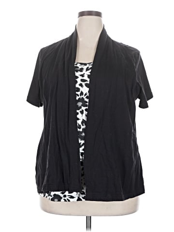 Basic Editions Short Sleeve Blouse (view 1)
