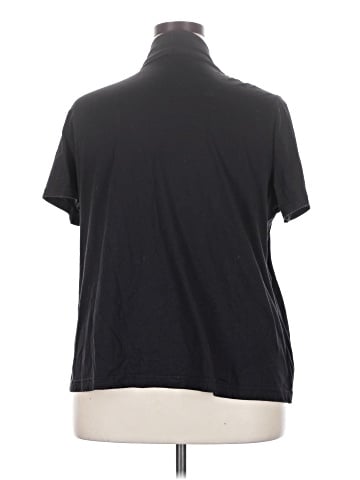 Basic Editions Short Sleeve Blouse (view 2)
