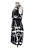 BCBGMAXAZRIA Graphic Black Cocktail Dress Size XS - photo 5