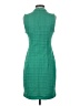 Sharagano 100% Polyester Argyle Green Cocktail Dress Size 4 - photo 2
