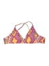 Roxy Print Purple Swimsuit Top Size L - photo 1