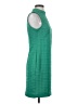 Sharagano 100% Polyester Argyle Green Cocktail Dress Size 4 - photo 4