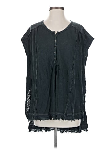 Free People Short Sleeve Blouse (view 1)