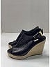 Balenciaga 100% Leather Black Wedges Size EU 37 - photo 5