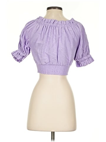 Alice + Olivia Short Sleeve Blouse (view 2)