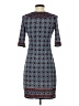 Max Studio Argyle Blue Casual Dress Size XS - photo 2