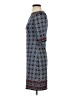 Max Studio Argyle Blue Casual Dress Size XS - photo 5