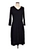 Dana Buchman Chevron-herringbone Black Casual Dress Size L - photo 1