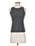 Halogen Gray Sleeveless T-Shirt Size S - photo 1