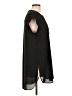DR2 100% Polyester Black Short Sleeve Blouse Size L - photo 4