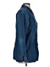 Basic Editions 100% Cotton Blue Long Sleeve Button-Down Shirt Size M - photo 4
