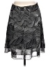 Tahari 100% Polyester Graphic Gray Casual Skirt Size 12 - photo 2