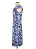 David Meister Print Blue Cocktail Dress Size 4 - photo 5
