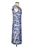 David Meister Print Blue Cocktail Dress Size 4 - photo 4