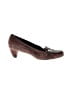 Trotters 100% Leather Brown Heels Size 9 - photo 1
