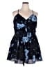 City Chic Graphic Blue Romper Size 18 Plus (M) - photo 1