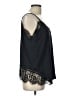 Halogen Black Sleeveless Blouse Size L - photo 4