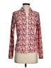 Sigrid Olsen Print Pink Blazer Size XS - photo 1