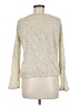 Sanctuary Metallic Ivory Pullover Sweater Size M - photo 2