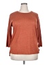 Versona Orange 3/4 Sleeve Top Size XXL - photo 1